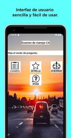 Examen de manejo CA 2026 для Android — скриншот 1