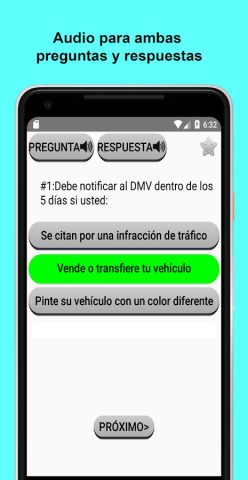 Examen de manejo CA 2026 для Android — скриншот 3
