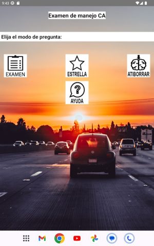 Examen de manejo CA 2026 для Android — скриншот 5