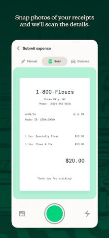 Expensify — Travel & Expense для Android — скриншот 1