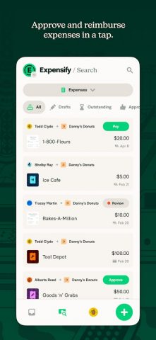 Expensify — Travel & Expense для Android — скриншот 3