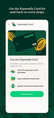 Expensify — Travel & Expense для Android — скриншот 4
