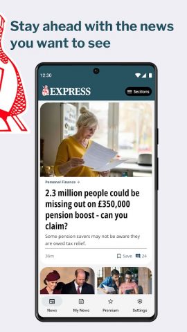Express для Android — скриншот 3