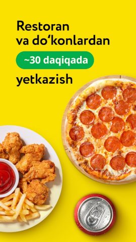 Express24: taom va do‘konlar для Android — скриншот 1