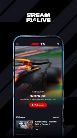F1 TV для Android — скриншот 2