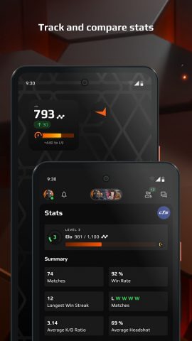FACEIT: CS2 Command Centre для Android — скриншот 3