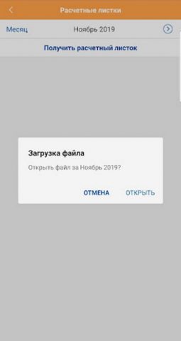 FESCO Кабинет сотрудника — скриншот 4