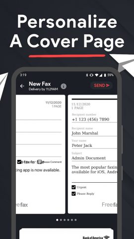 FREE FAX App Send Fax, Receive для Android — скриншот 5