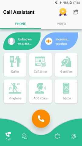 Fake Call and Sms для Android — скриншот 2