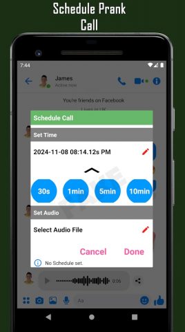 Fake Chat Conversation — prank для Android — скриншот 4