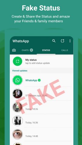 Fake Chat Maker — WhatsMessage для Android — скриншот 3