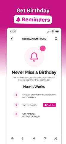 Famous Birthdays для Android — скриншот 4