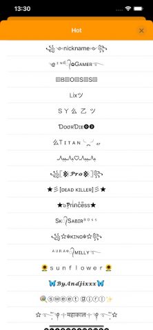 Fancy Text Symbols для Android — скриншот 3