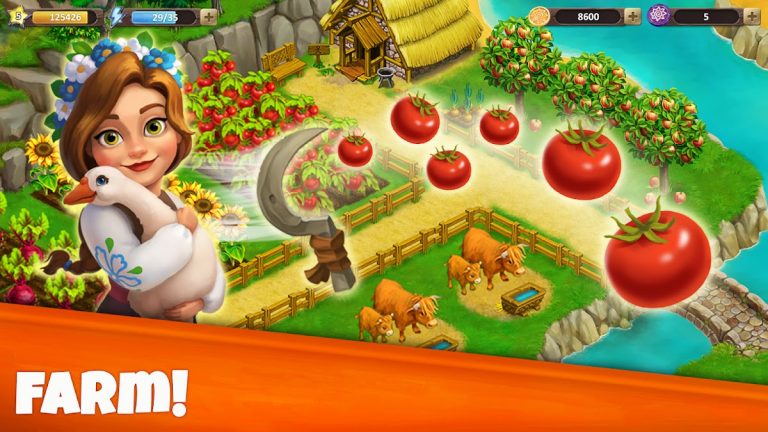 Farland: Farm Village для Android — скриншот 1