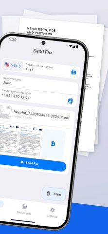 FaxFree: Отправка факсов для Android — скриншот 2