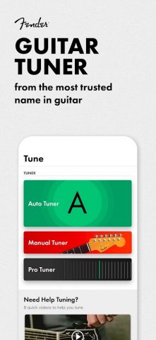 Fender Guitar Tuner — скриншот 1