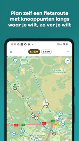 Fietsknooppunt для Android — скриншот 3