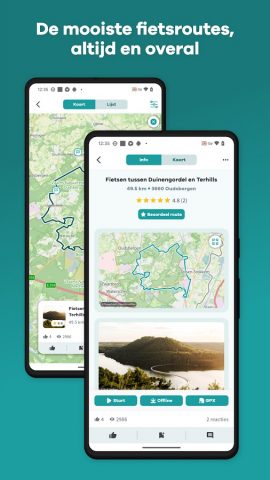 Fietsknooppunt для Android — скриншот 4