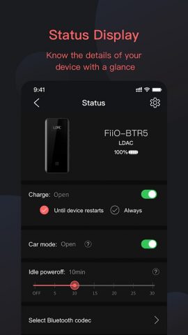 FiiO Control для Android — скриншот 2