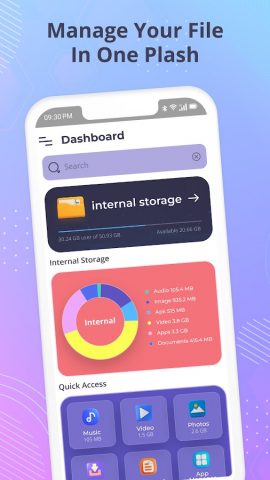 File Manager для Android — скриншот 1