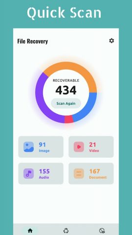 File Recovery — Restore Files для Android — скриншот 5