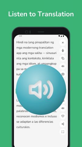 Filipino — Spanish Translator для Android — скриншот 5