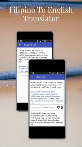 Filipino To English Translator для Android — скриншот 4
