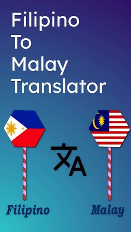 Filipino To Malay Translator для Android — скриншот 1