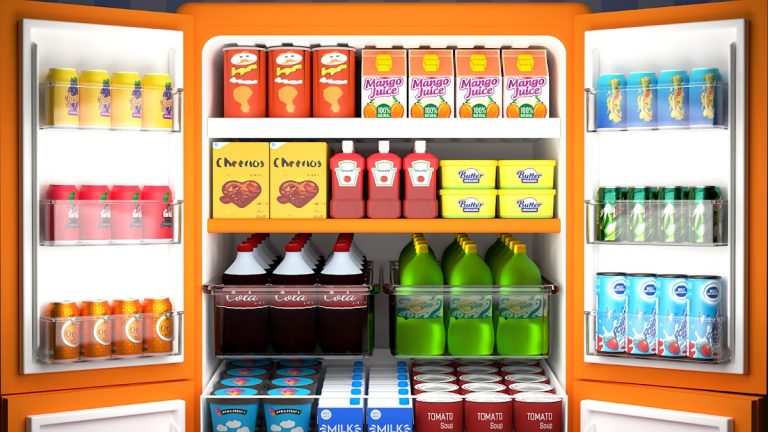 Fill Up Fridge：Organizing Game для Android — скриншот 2
