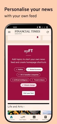 Financial Times: Business News для Android — скриншот 3
