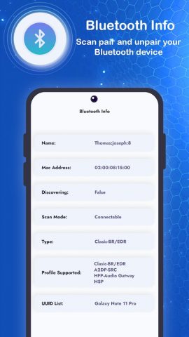 Find My Bluetooth Device для Android — скриншот 4