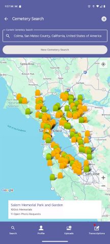 Find a Grave для Android — скриншот 5