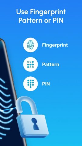 Fingerprint App Lock для Android — скриншот 2