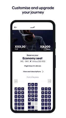 Finnair для Android — скриншот 4