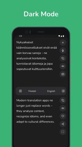 Finnish — English Translator для Android — скриншот 4