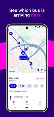 First Bus для Android — скриншот 2