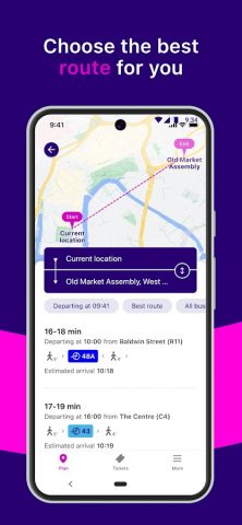 First Bus для Android — скриншот 5