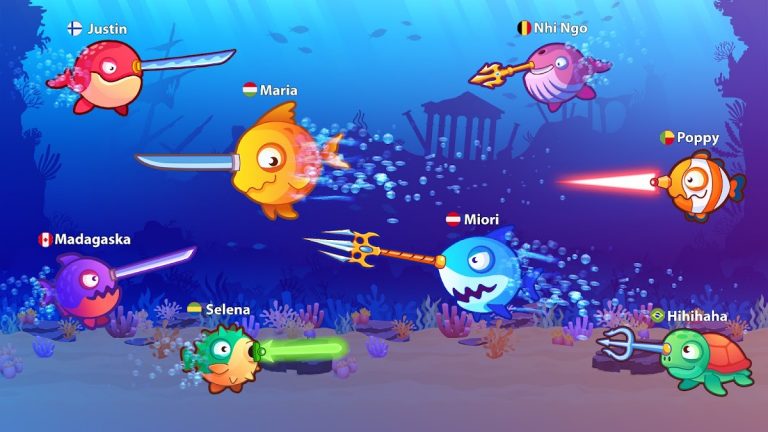 Fish.IO — Hungry Fish для Android — скриншот 5
