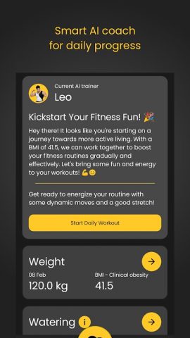FitLife: AI powered workout для Android — скриншот 2