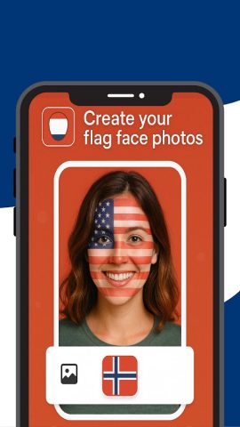 Flag Face — Flag on Pic для Android — скриншот 4
