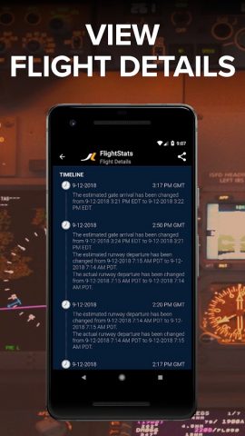 FlightStats для Android — скриншот 4