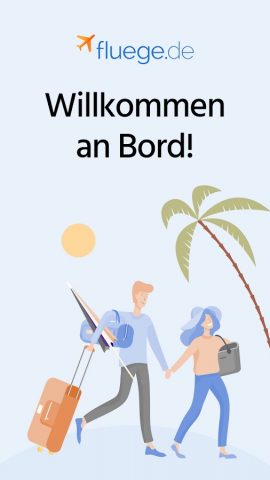 Fluege.de: günstige Flüge для Android — скриншот 1