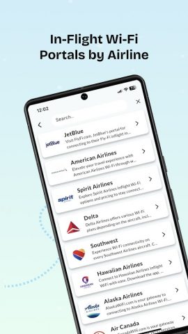 FlyFi для Android — скриншот 5