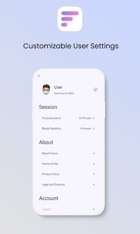 Focus для Android — скриншот 3