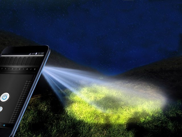 Фонарик для Android — скриншот 1