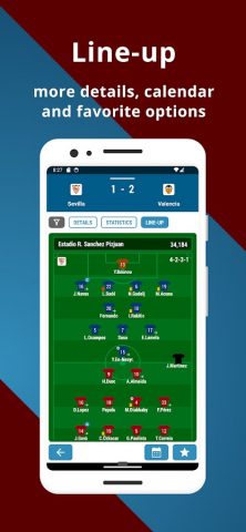Football ES 1 для Android — скриншот 5