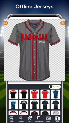 Football Jersey Maker- T Shirt для Android — скриншот 1