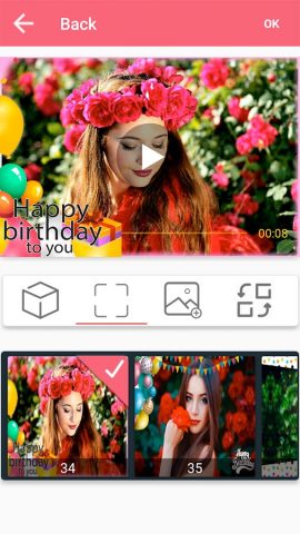 Фото видео с музыкой для Android — скриншот 1