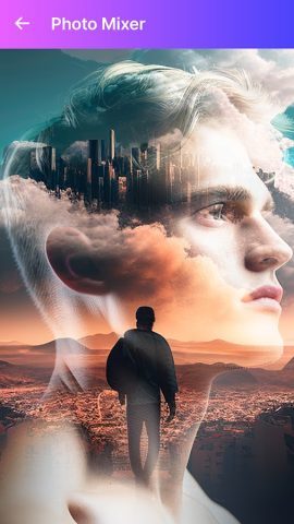 Фотомикшер — Фотоблендер для Android — скриншот 2