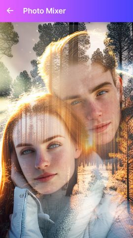 Фотомикшер — Фотоблендер для Android — скриншот 3